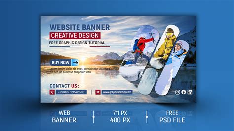 Professional Editable Website Banner Design – GraphicsFamily