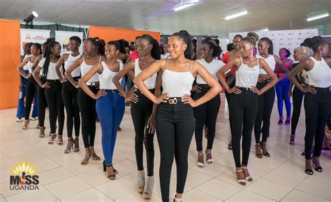 Campus Girls Flock Miss Uganda 2023 Auditions at ISBAT University - Campus Bee