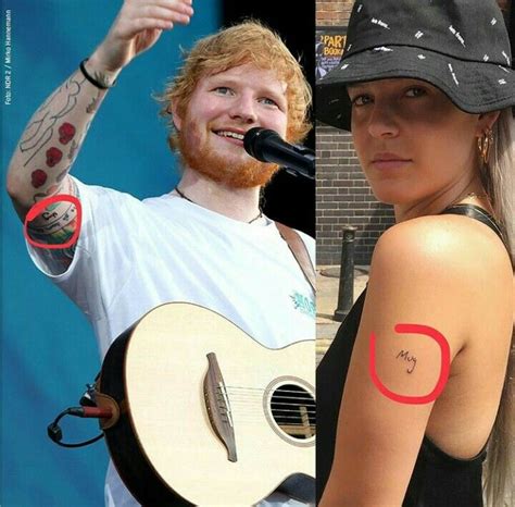 Ed and Anne-Marie got matching tattoos while on tour together and it's ...