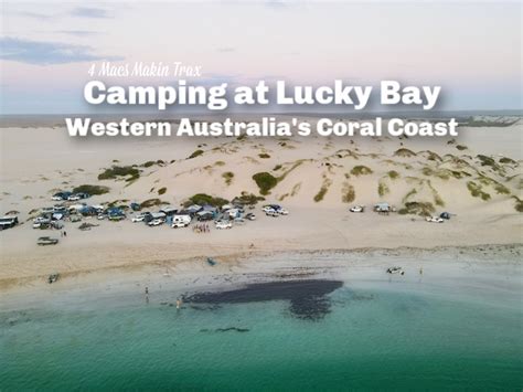 Camping at Lucky Bay | Western Australia's Coral Coast