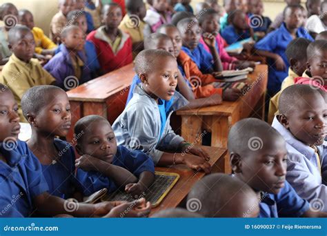 African School Children In Classroom Editorial Photo | CartoonDealer ...