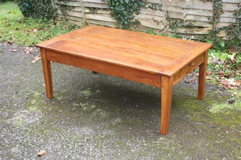 Solid Cherry Wood Coffee Table (because you don't do new)