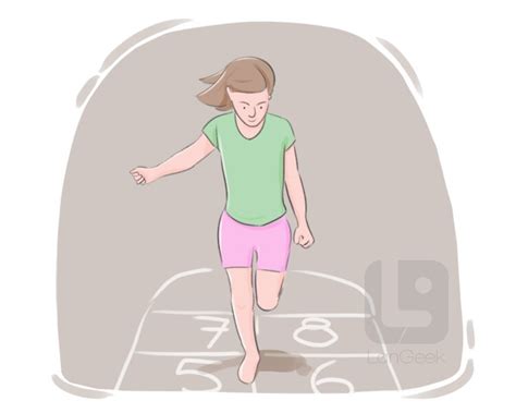 Definition & Meaning of "Hopscotch" | LanGeek