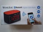 WESTCLOX 81014 Bluetooth Digital Alarm Clock Radio