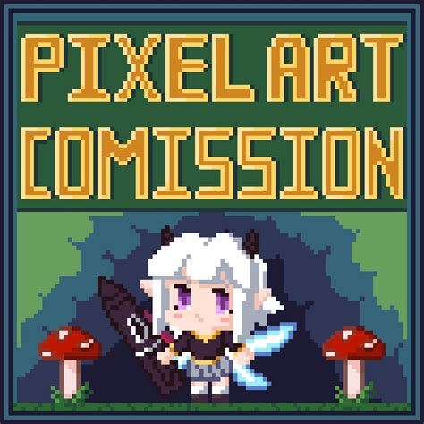 Pixel Art Commission Pixel Custom Art Style Pixel Drawings Digital Art ...