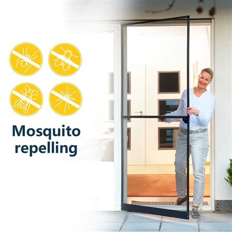 Aluminum Mosquito Net Screen Door - Buy Mosquito Net Screen Door,Aluminum Mosquito Net Screen ...