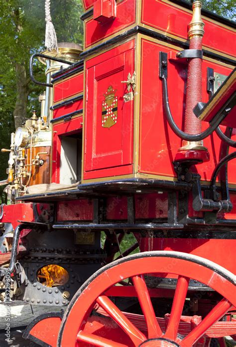 Old fire engine Stock Photo | Adobe Stock