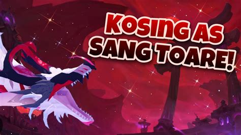 Kosing as SANG TOARE!! || CREATURES OF SONARIA🩸⚔️ - YouTube