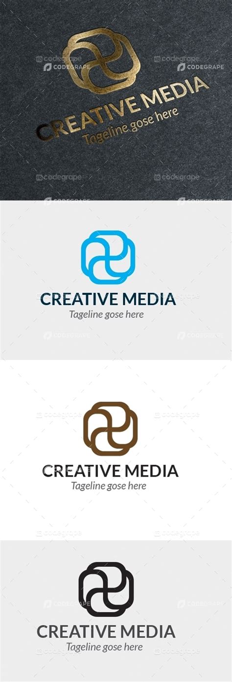 Creative Media Logo - Prints | CodeGrape