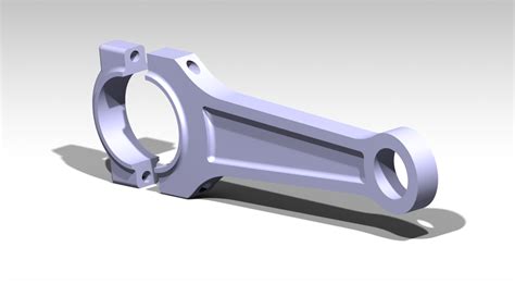 Connecting Rod Design in Catia File for Free Download - Editable Files