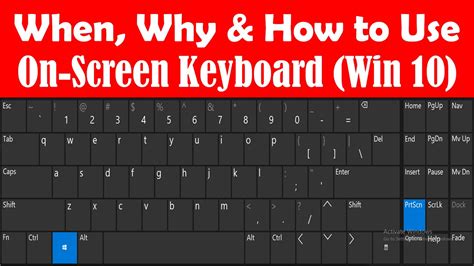 How to Enable On Screen Keyboard Windows 10 - On Screen Keyboard Windows 10- Virtual Keyboard ...