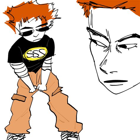 orange hair guy by SadThiccoMode on Newgrounds