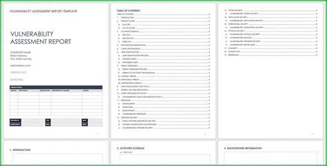 Editable Security Assessment Report Template Pdf Example | Report template, Security report ...