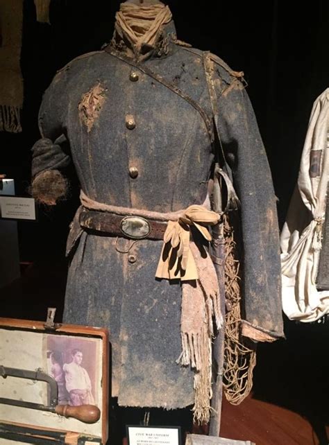 Civil war uniform , worn by William francis Oakes . killed in battle 1864 . Blanket uniform by ...