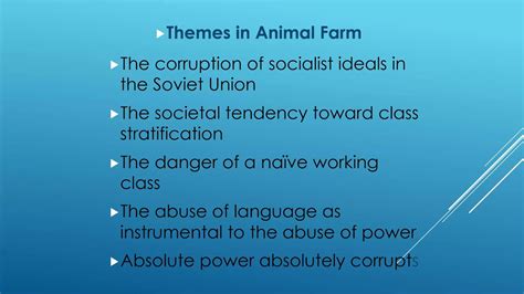 Animal Farm Themes and Overall Summary - YouTube