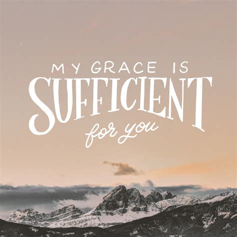 My grace is sufficient for you - Sunday Social