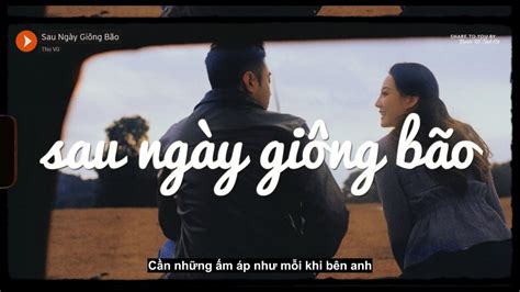 Sau Ngày Giông Bão / Thu Vũ (Lyrics) - YouTube