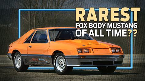 The M81 McLaren Mustang Might Be the Rarest Fox Body of All-Time