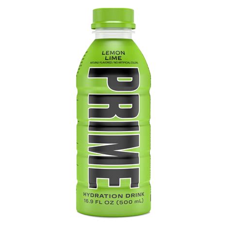 Prime Hydration Lemon Lime 16oz - Walmart.com