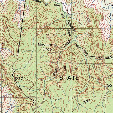 Conondale National Park Map by Geoscience Australia | Avenza Maps