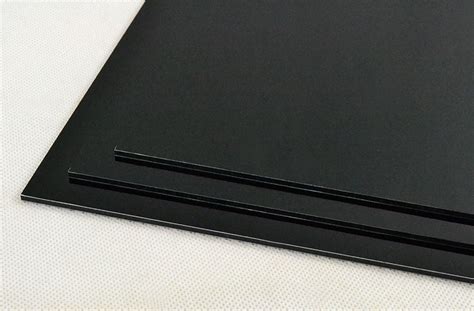 Black Dibond Aluminium Composite Panels | 3MM | CPS