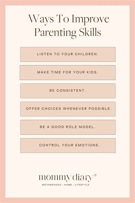 12 Ways To Improve Parenting Skills | Mommy Diary