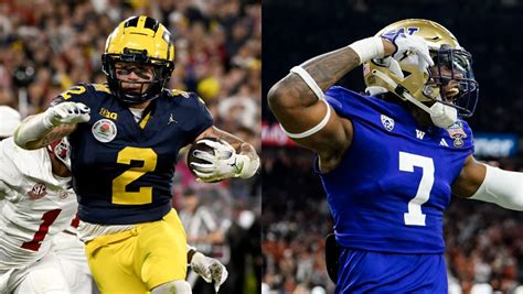 Michigan Vs Washington: When Is The NCAA Football Final?