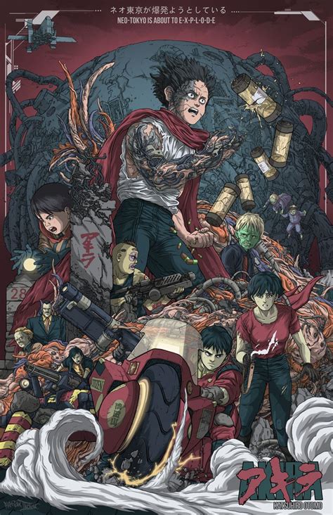 gamefreaksnz: “ “AKIRA” Poster Print Limited edition hand signed and numbered poster prints ...