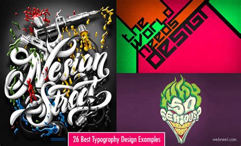 50 Best Typography Design Examples for your inspiration1