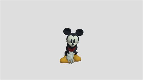 Mickey Mouse Sitting Laughing - Download Free 3D model by Renato Solar ...