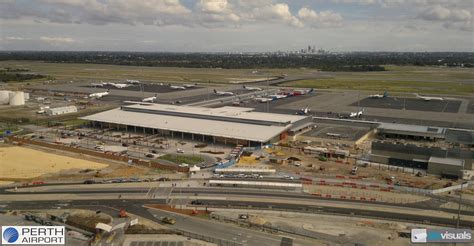 Perth Airport T2 Domestic Terminal from Commercial Photography Perth ...