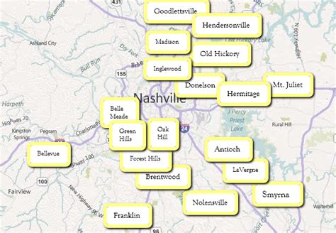 Nashville Suburbs - Nesting In Nashville Real Estate & Home Listings ...