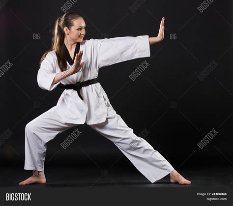 Girl Kimono Exercising Image & Photo (Free Trial) | Bigstock