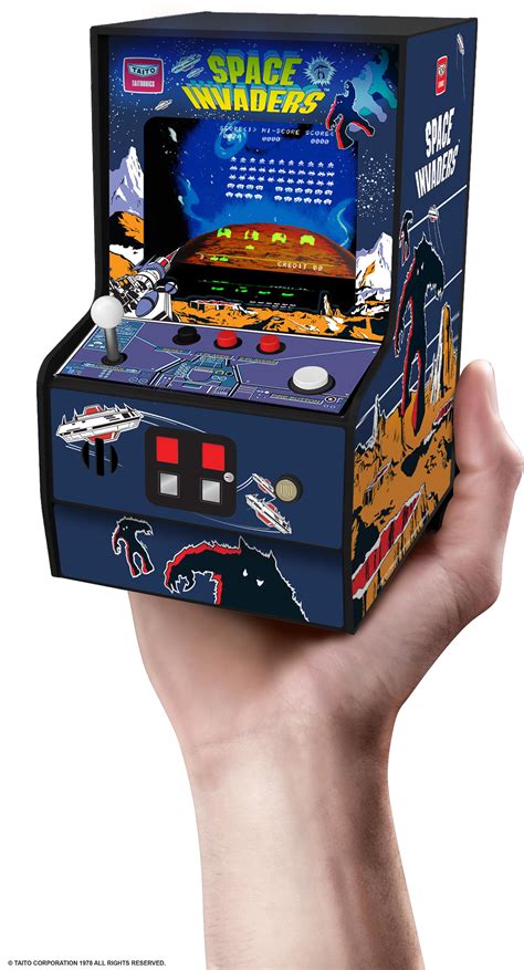 My Arcade Space Invaders Collectible Retro Arcade Machine Micro Player ...