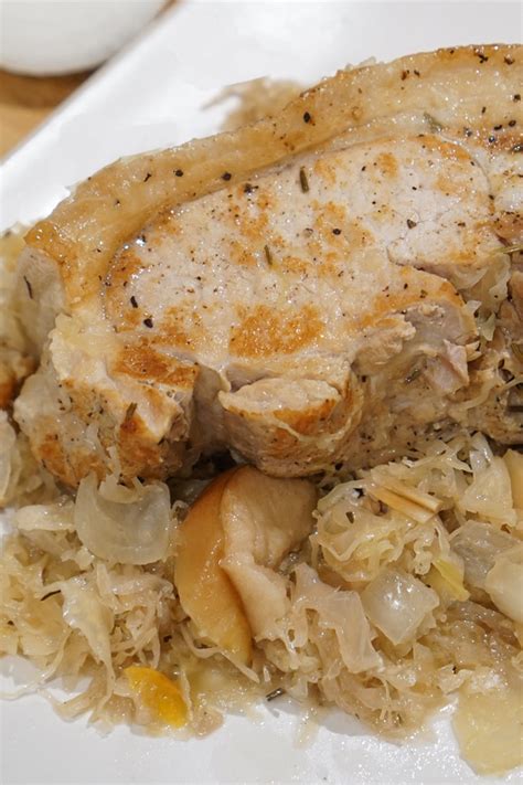 Instant Pot Pork & Sauerkraut - A Pressure Cooker Kitchen