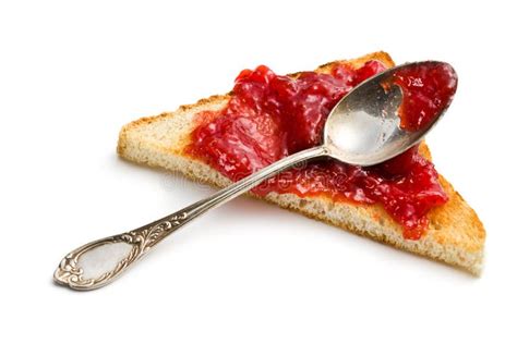 Toast with jam stock photo. Image of environment, kitchen - 25884546