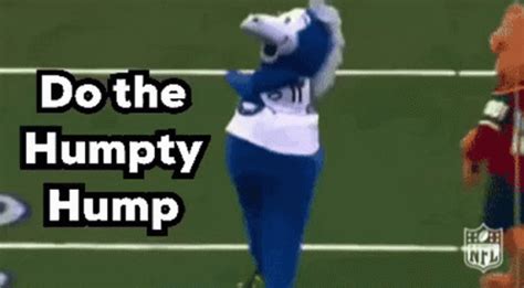 Indianapolis Colts Mascot GIF - Indianapolis Colts Mascot Humpty Hump ...