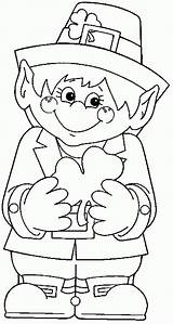 Leprechaun Coloring Pages Printable sketch template