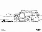 Ford Bronco Coloring Pages sketch template