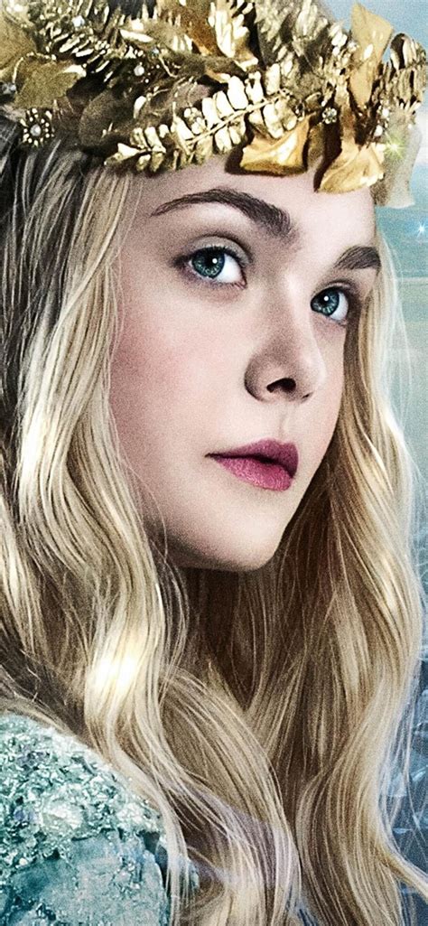 1242x2688 Elle Fanning As Princess Aurora Iphone XS MAX HD 4k ...