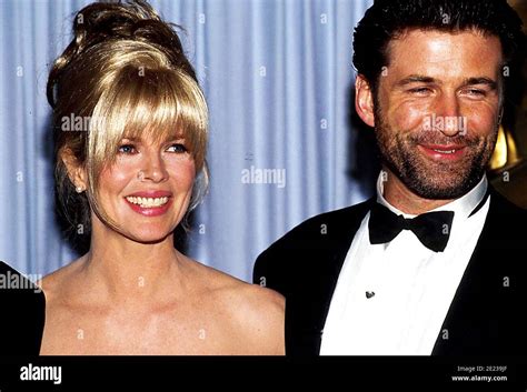 Kim Basinger And Alec Baldwin at The 63rd Academy Awards ceremony ...