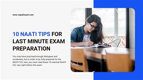 10 NAATI CCL Tips for Last Minute Preparation