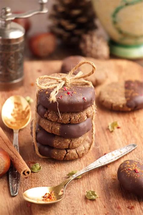 Spiced Chocolate Chestnut Cookies Recipe - Cook.me Recipes