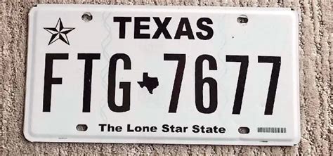 Printable Texas Temporary Paper License Plates