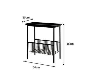 Modern Sofa Side Table Wrought Iron Corner Table Nordic Bedside Storage Small Table - Buy Coffee ...