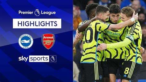 Brighton 0 - 3 Arsenal - Match Report & Highlights