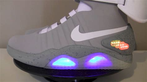 Back to the Future Part II Replica Shoes - YouTube