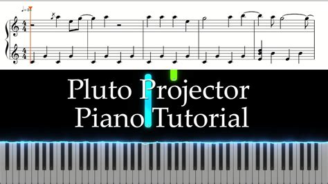 [Sheet music] Pluto Projector tutorial - YouTube