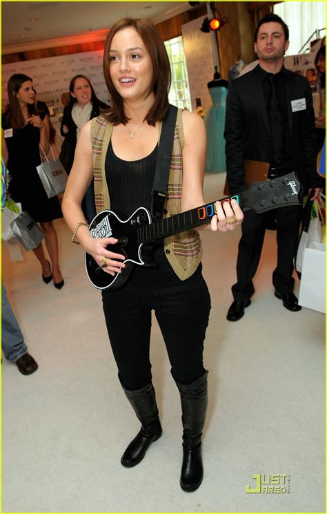 Leighton Meester is a Guitar Hero: Photo 951181 | Photos | Just Jared: Celebrity News and Gossip ...