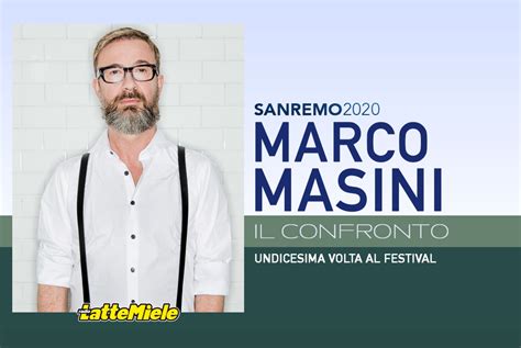 Sanremo 2020: Marco Masini - Lattemiele